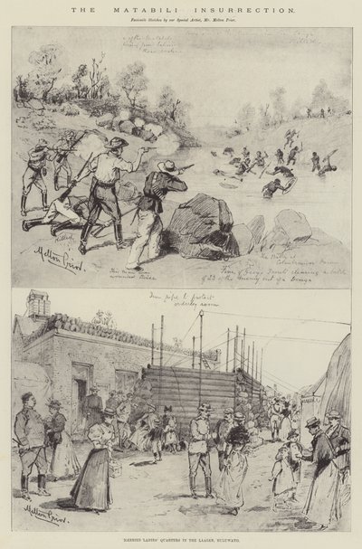 The Matabili Insurrection by Melton Prior